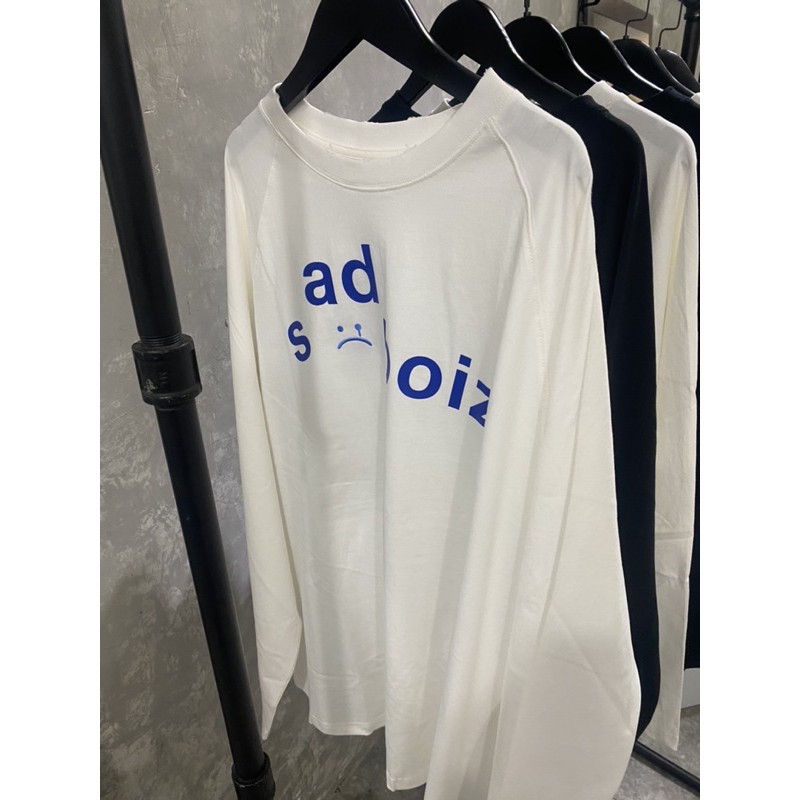 ÁO THUN UNI NAM NỮ Áo thun tay dài SADBOIZ RIPPED SIGNATURE LONG SLEEVE cá tính ĐẸP CHẤT | BigBuy360 - bigbuy360.vn