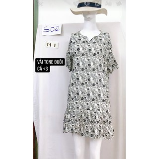 đầm suông đuôi cá size M/L.S02