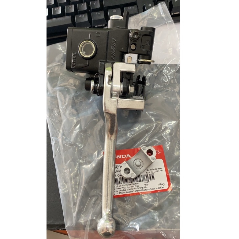 CÙM DẦU , TAY DẦU AB 110 / AB 125 / CLICK 110 / VISION 215 ZIN HONDA