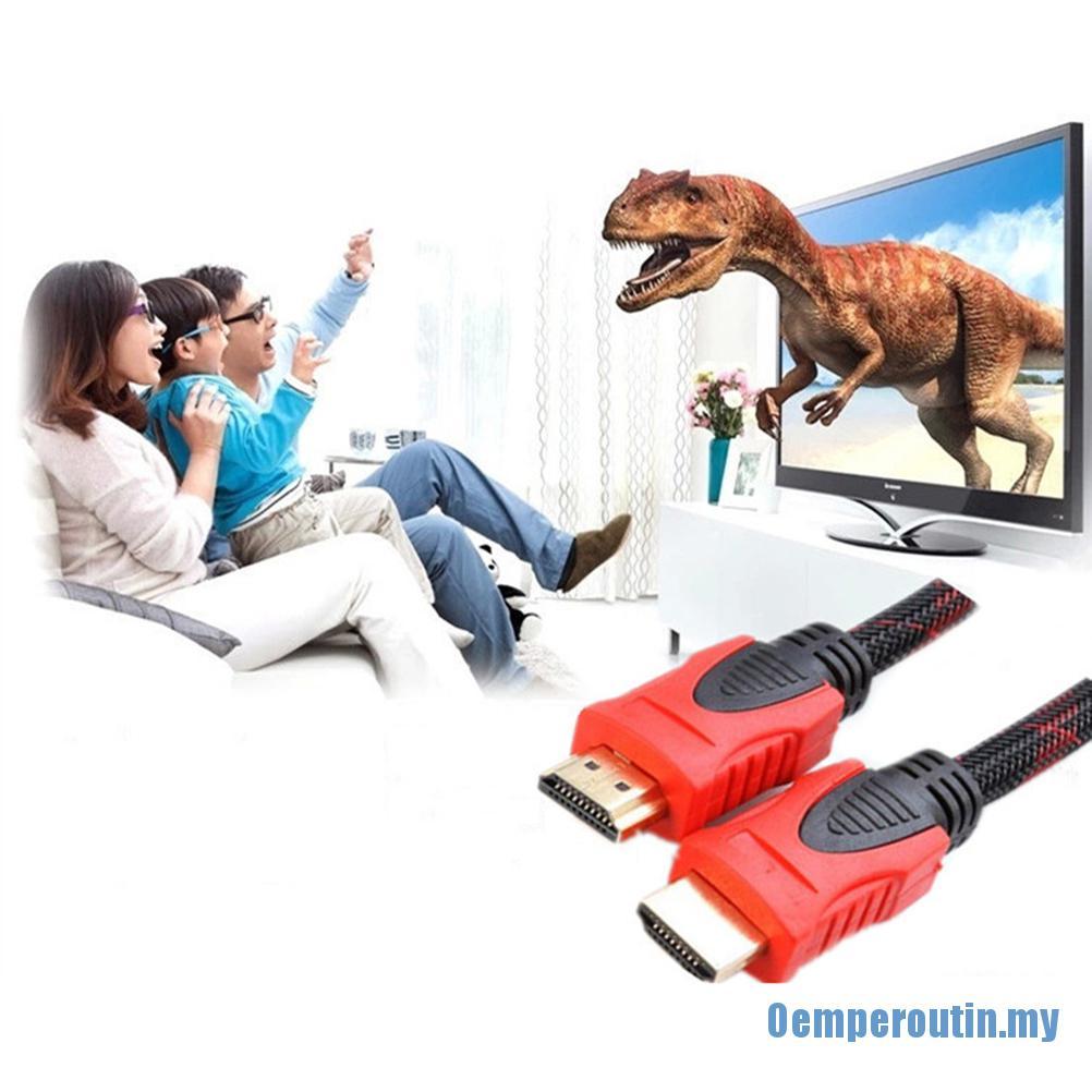 Dây Cáp Oempppremium Hdmi V2.0 3m Cho Bluray 3d 4k Dvd Ps3 Hdtv Xbox Lcd Hd Tv 1080p