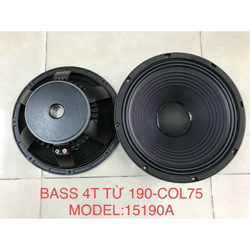 RE NHAT- Loa Bass 40 Coil 75 Từ 190 Sườn Nhôm 7kg Hàng Nhập China HOT