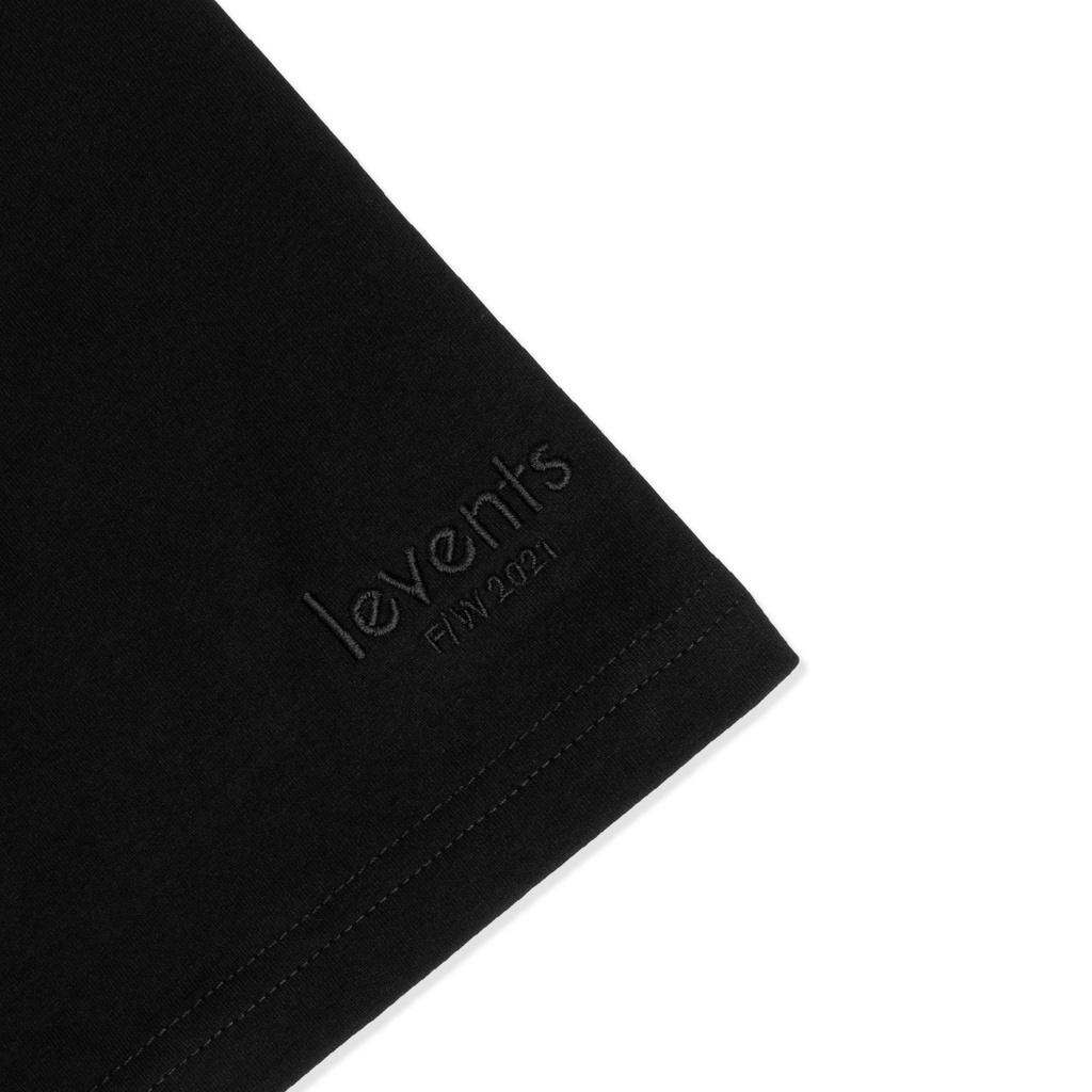 O Thun LEVENTS Capsule/ Black , Tee Local Brand Levent CAPSULE logo Nam Nữ Unisex Full Tag librastore