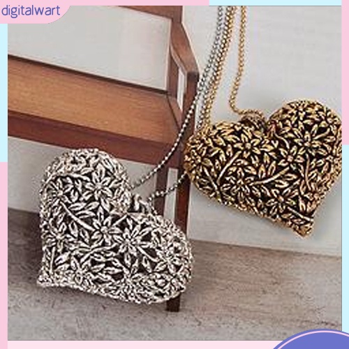 Dây chuyền hợp kim mặt hình trái tim xinh xắn cho nữ