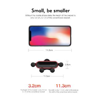 【YUKV】Car Bracket A Mobile Phone Bracket Gravity Multifunctional Navigation Bracket TCH