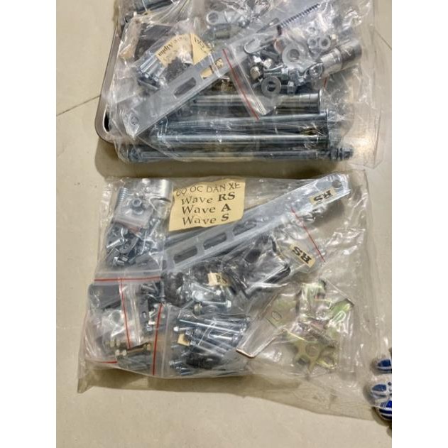 Full Bộ Ốc Dàn Xe Wave Rs-Wave A-Wave S ALONGTOOL