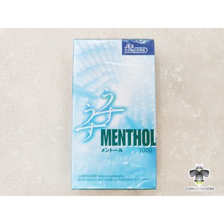 Bao cao su Jex UsuUsu Menthol bạc hà mát lạnh hộp 10 chiếc