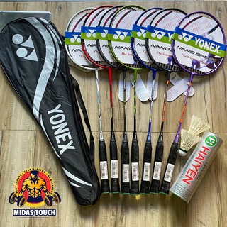 COMBO 1 bộ 2 VỢT CẦU LÔNG YONEX + TẶNG 2 trái cầu HẢI YẾN BẠC CHÍNH HÃNG - GIÁ CỰC KÌ ƯU ĐÃI