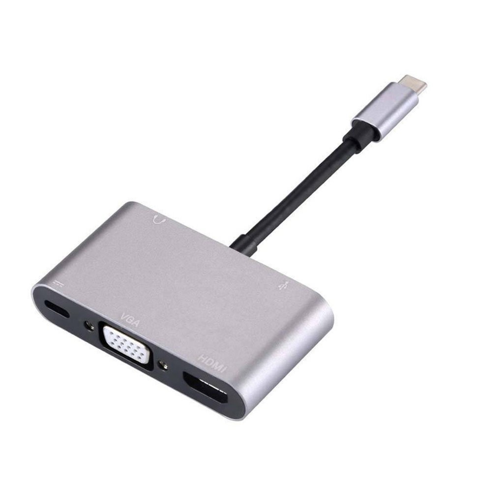 Bộ Chuyển Đổi Usb C Sang Hdmi Vga 4k Ifmeyasi 5 Trong 1 Với Hdmi 1080p