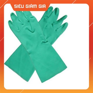 Găng tay xanh cao su siêu bền - khách sỉ ib