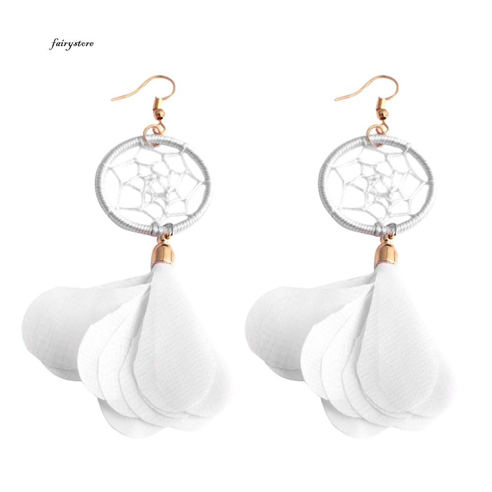 Đôi khuyên tai họa tiết dreamcatcher xinh xắn cho nữ