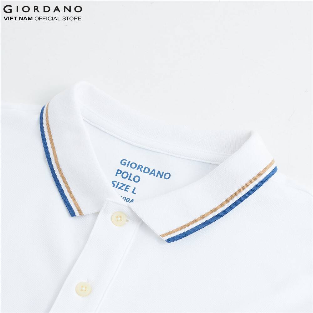 Áo Thun Nam Có Cổ Polo Giordano 01019260