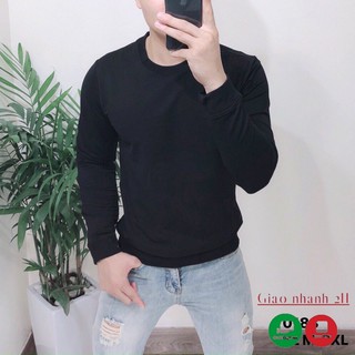 Áo nỉ nam dài tay, áoThun Nam Nữ Hoodie [𝗛𝗔̀𝗡𝗚 𝗟𝗢𝗔̣𝗜 𝟭]Cổ Tròn Basic