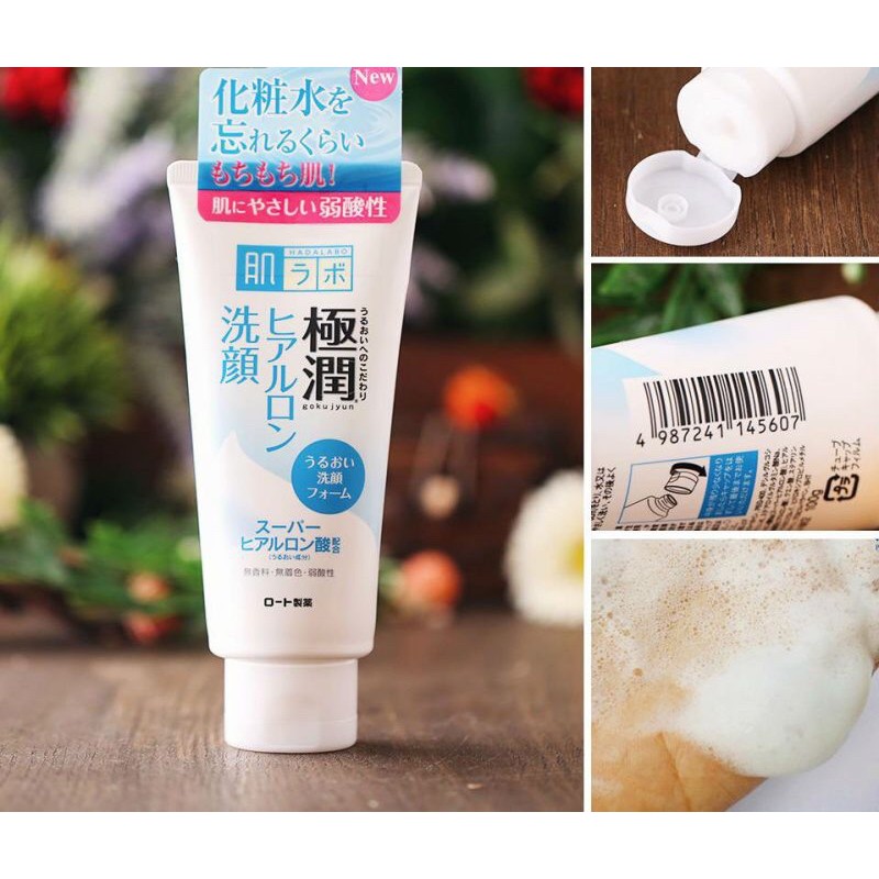 Sữa rửa mặt Hadalabo Tuýp