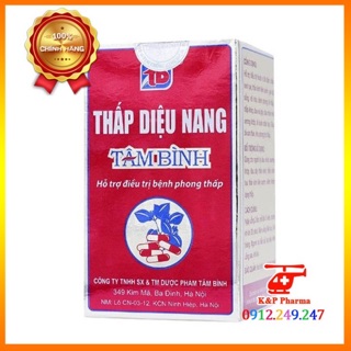 Viên uống Thấp Diệu Nang Tâm Bình - Giải pháp cho chứng phong thấp