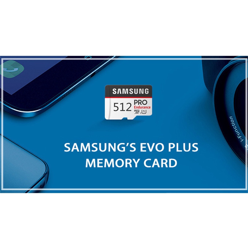 SAMSUNG Thẻ Nhớ MicroSD PRO 16GB 32G 100MB / s 128GB 256GB 512GB 1024GB SDHC C10 TF UHS-I 64GB