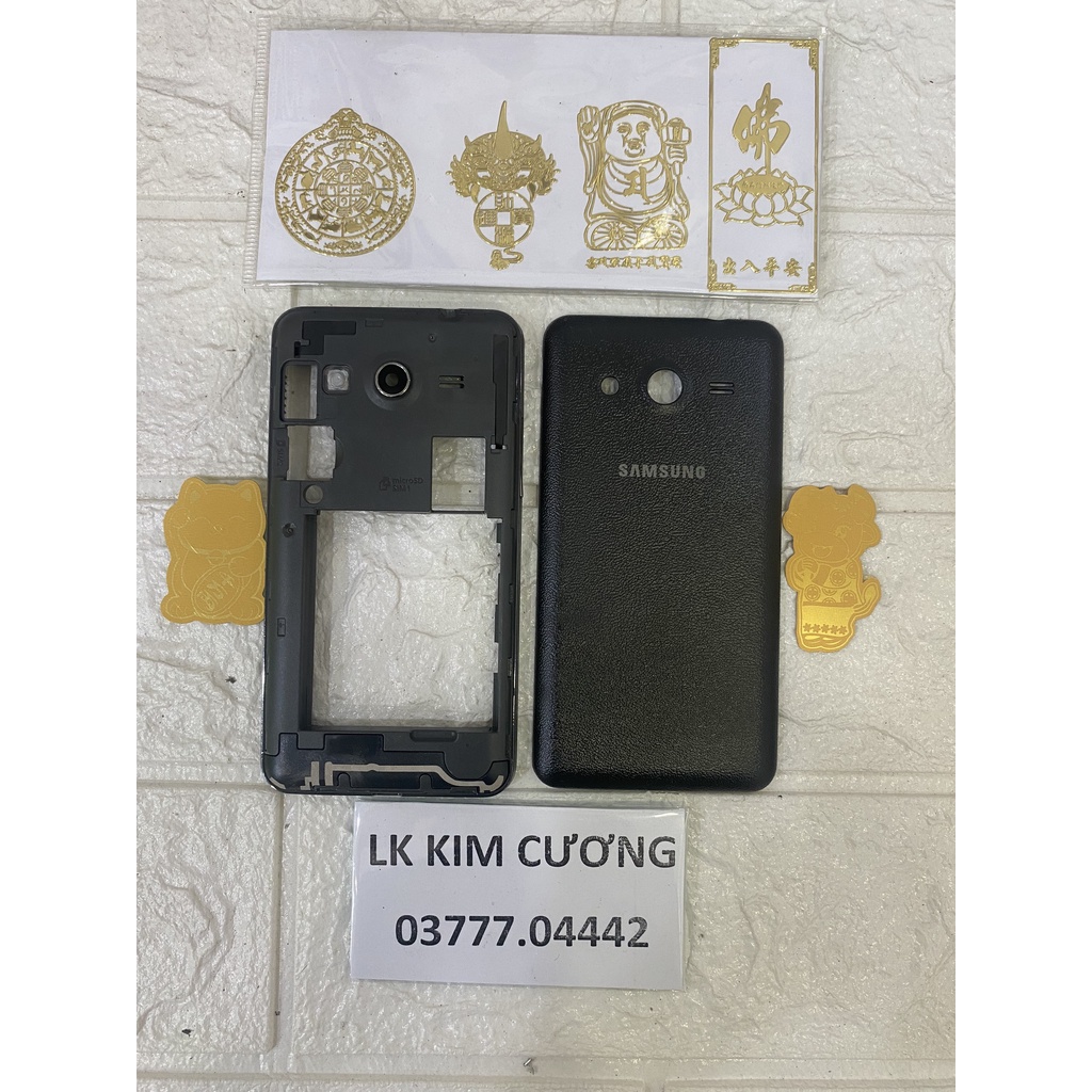 Samsung G355 / G355h / Galaxy Core 2 Duos - Vỏ Ráp Máy Gồm Nắp Lưng Và Benzen