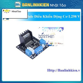 Module điều khiển động cơ l298 v3 5-35vdc 2a mã lk_02511