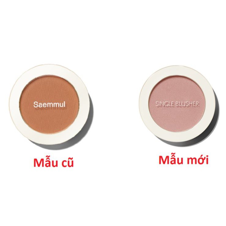 Phấn Má Đơn Xinh Xắn The Saem Single Blusher