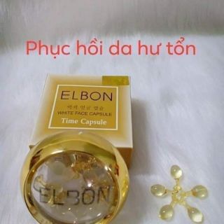 Vitamin E dưỡng trắng da mặt Elbon
