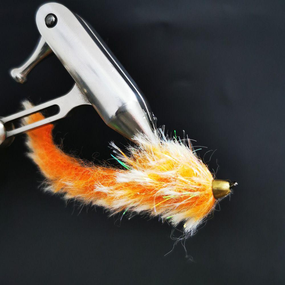 MUVAKO 3pcs Fly Trout Fishing Lures Bird Artificial Treble Hooks Swimbaits Bunny Tail