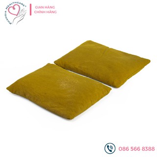 Set 2 gối đá muối Himalaya trị liệu cho đầu gối, khớp tay  (bán theo set. 2 gối/set). KT 16,5x22x5cm (6 set/thùng)"
