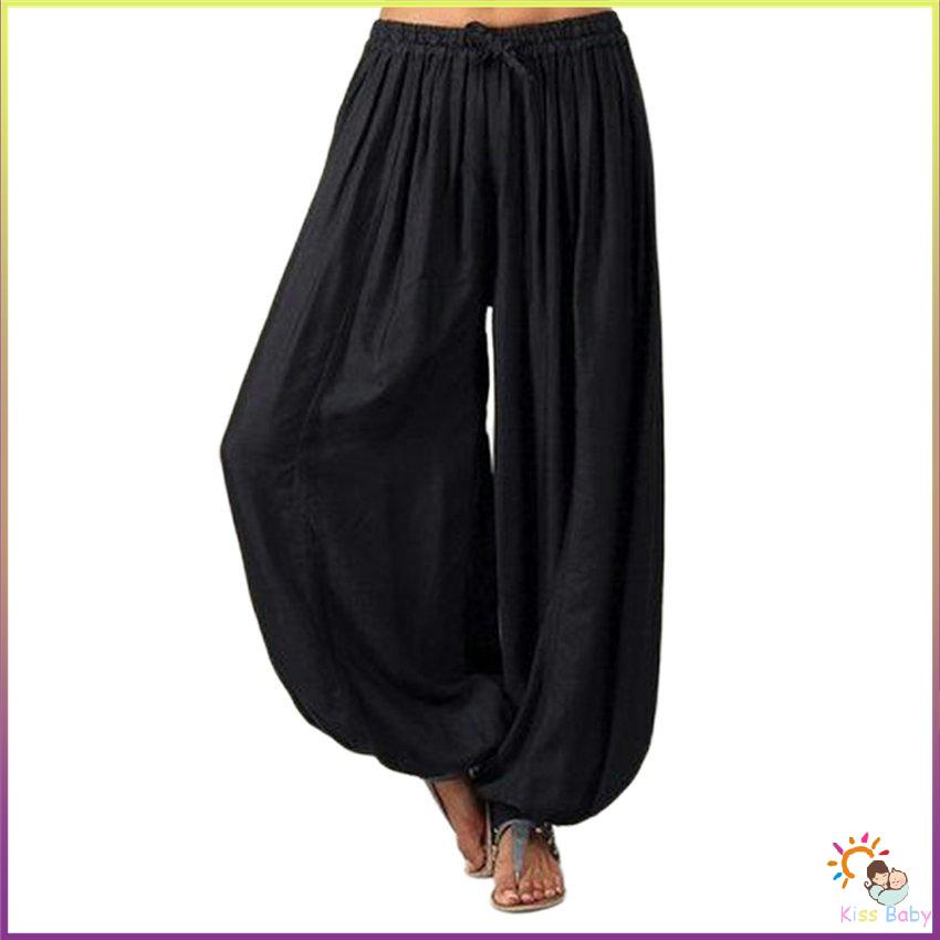 Harem Quần cotton Baggy Yoga Afghanistan Genie Ấn Độ Aladdin Trouser quần Yoga [9/19]