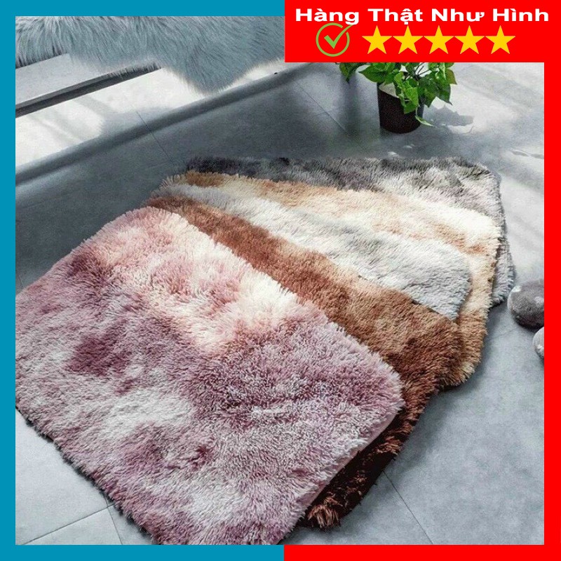 Thảm Lông Lau Chân Thấm Hút, Mềm Mại, Chống Trượt Kích Thước 40x60 cm