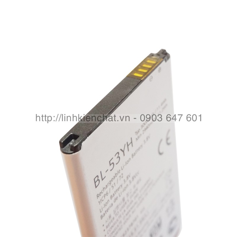 Pin LG G3 Cat6 F460 F400 D855 3000mAh - Hàng nhập Khẩu