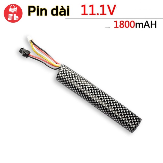 [Xả Hàng] PIN DÀI 11,1v 1800mah 25C cho các dòng đồ chơi mô hình điều khiển