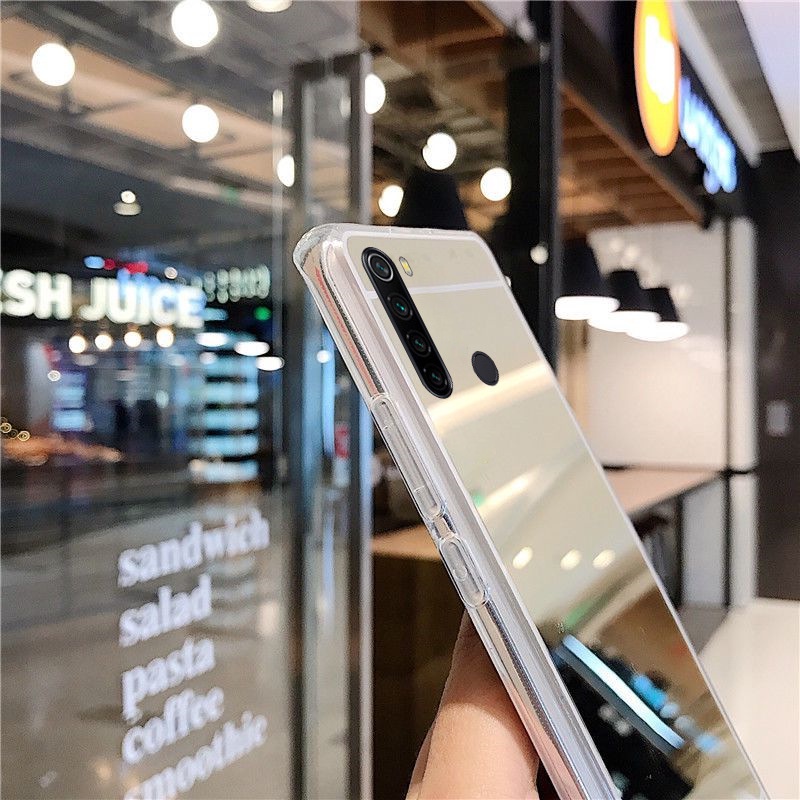 Ốp điện thoại mặt gương cho Redmi 10 6 6Pro 6A 7 7A 8 8A 9 9C 9A 9T K20 K20Pro K30 K3