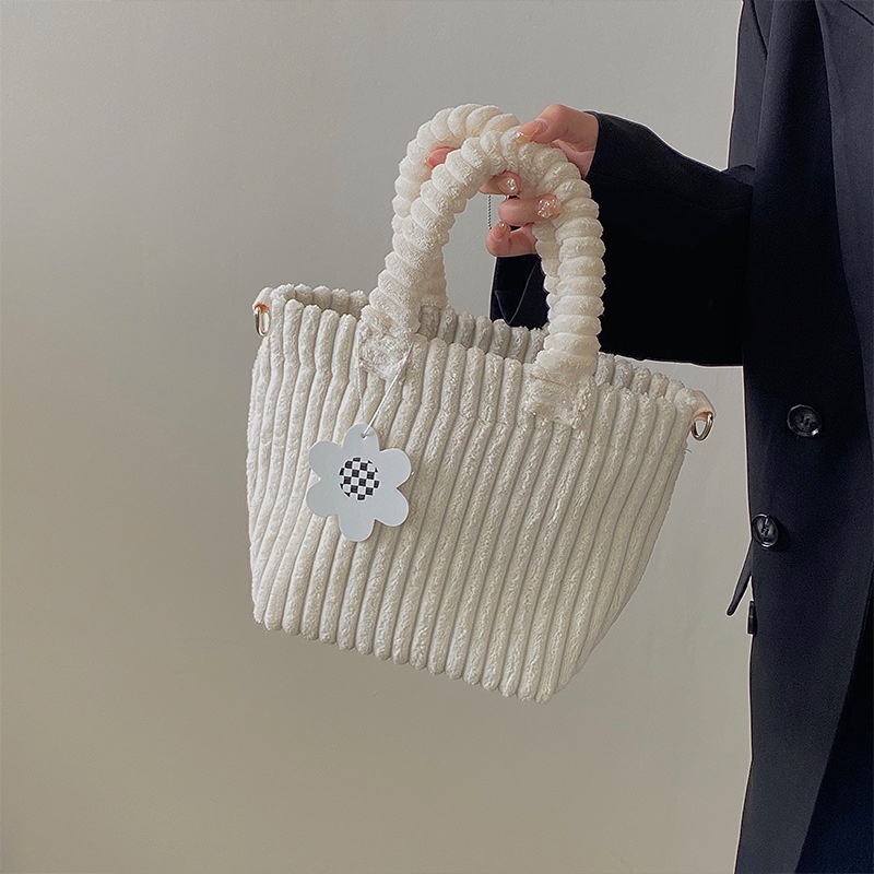 Túi Đeo Chéo mini Bằng Vải Nhung Phong Cách Hàn Quốc Dễ ThươngGYLXB569