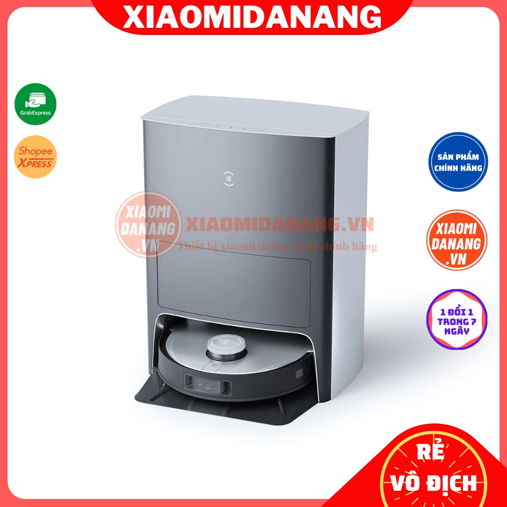 Robot hút bụi lau nhà Ecovacs Deebot X1 OMNI Phiên bản quốc tế Bảo hành 24 Tháng