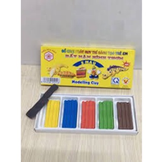 Đất nặn hoa đào 5 màu