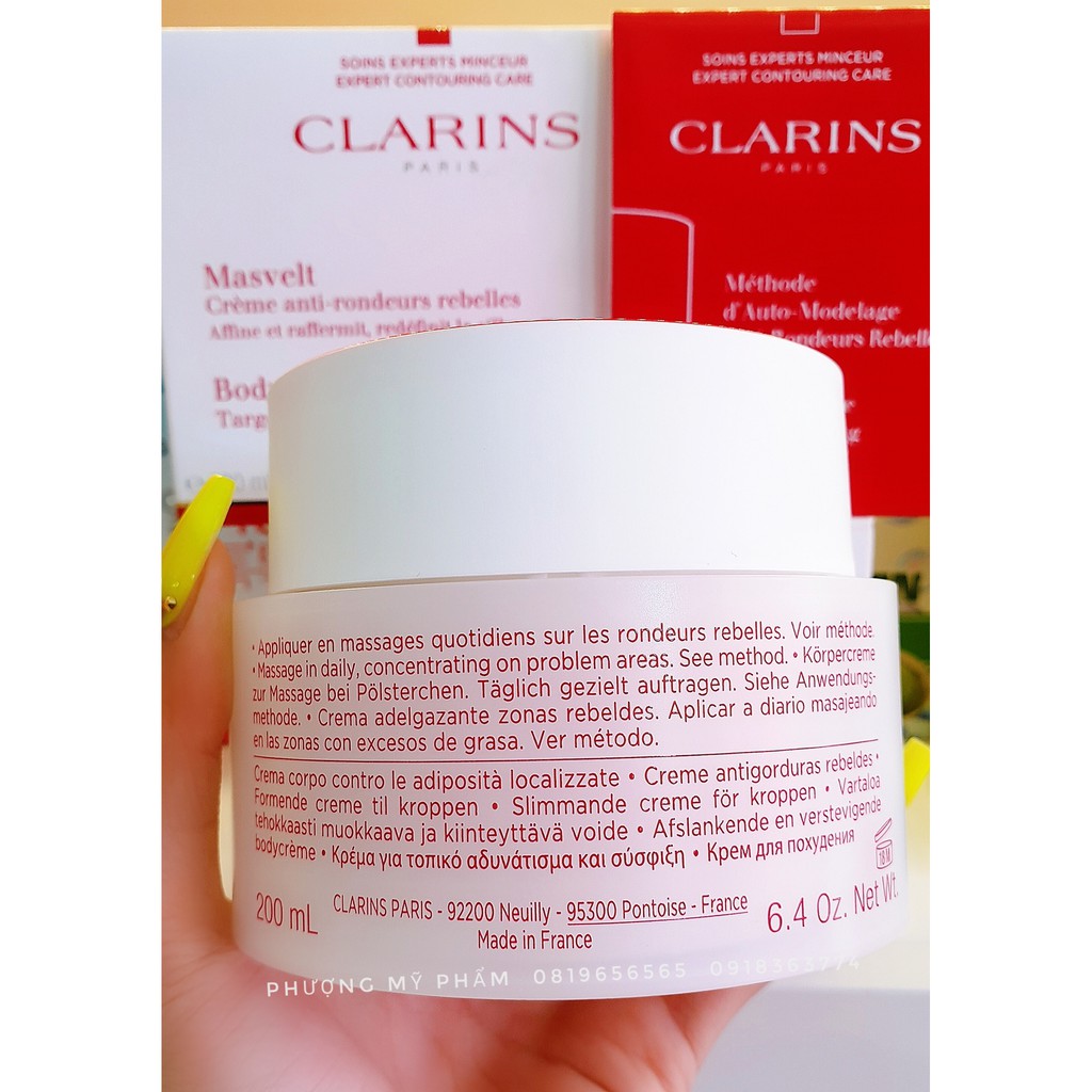 Kem Tan Mỡ Bụng Clarins Body Shaping Cream