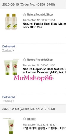 Toner Nature Republic các loại