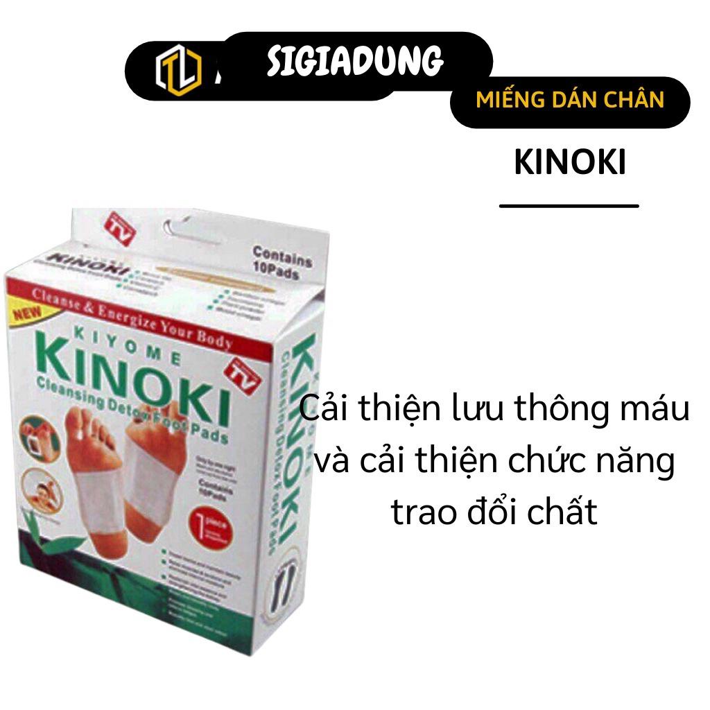 [SGD] Combo 10 Miếng dán chân giải độc Kinoki- miếng dán chân giúp tăng cường hệ miễn dịch 2223