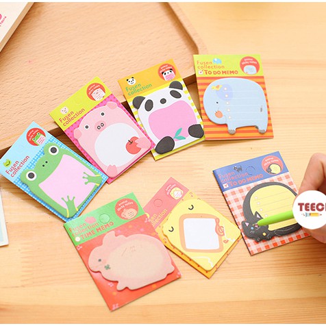 &lt;Video Review&gt; Sticker Giấy Note Hình Thú Cưng Dán Trang Trí Sổ Tay Nhật Ký Điện Thoại Đáng Yêu T037