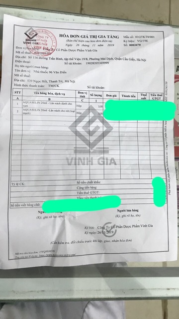 Lăn khử mùi nách AQUASELIN lọ 20 ml - hangg nhập khẩu | BigBuy360 - bigbuy360.vn