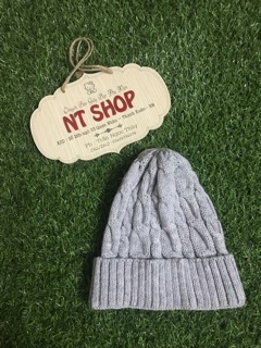Mũ len chóp vặn thừng