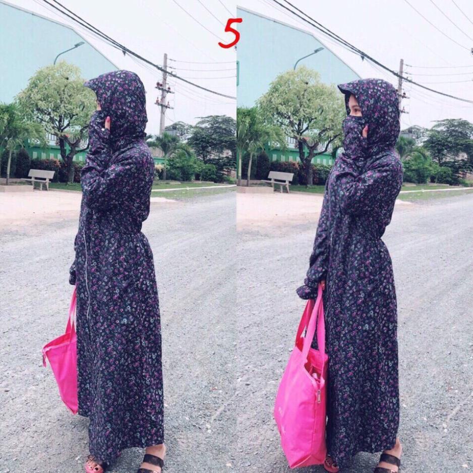 Xả Áo nữ choàng chống nắng che được toàn thân 5 màu cực đẹp cho cô nàng năng động | BigBuy360 - bigbuy360.vn