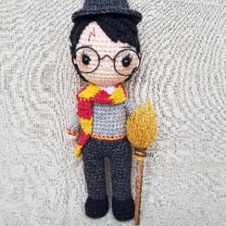 Búp bê Harry Potter bằng len