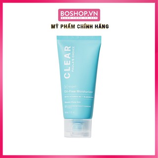 Kem Dưỡng Ban Đêm Cho Da Dầu Mụn Paula's Choice Clear Night Oil-Free Moisturizer 60ml