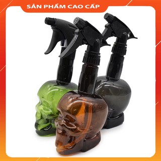 Bình xịt nước cắt tóc hình đầu lâu