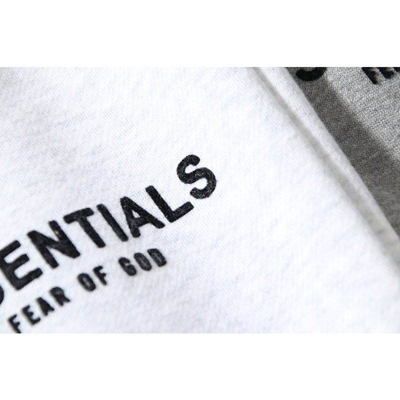 Fog ESSENTIALS Quần Thể Thao Lót Nhung In logo Thiết Kế Viền Đôi Tám Mùa