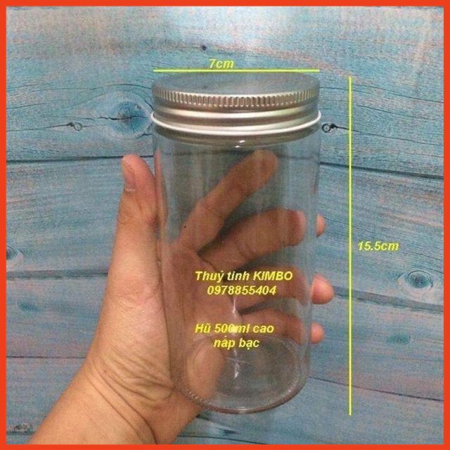 [HOT]Hủ thuỷ tinh 500ml cao nắp nhôm | BigBuy360 - bigbuy360.vn