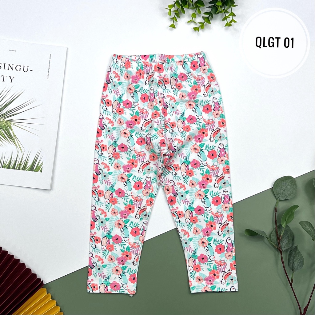 Quần legging bé gái LITIBABY, cho bé từ 11 - 25kg