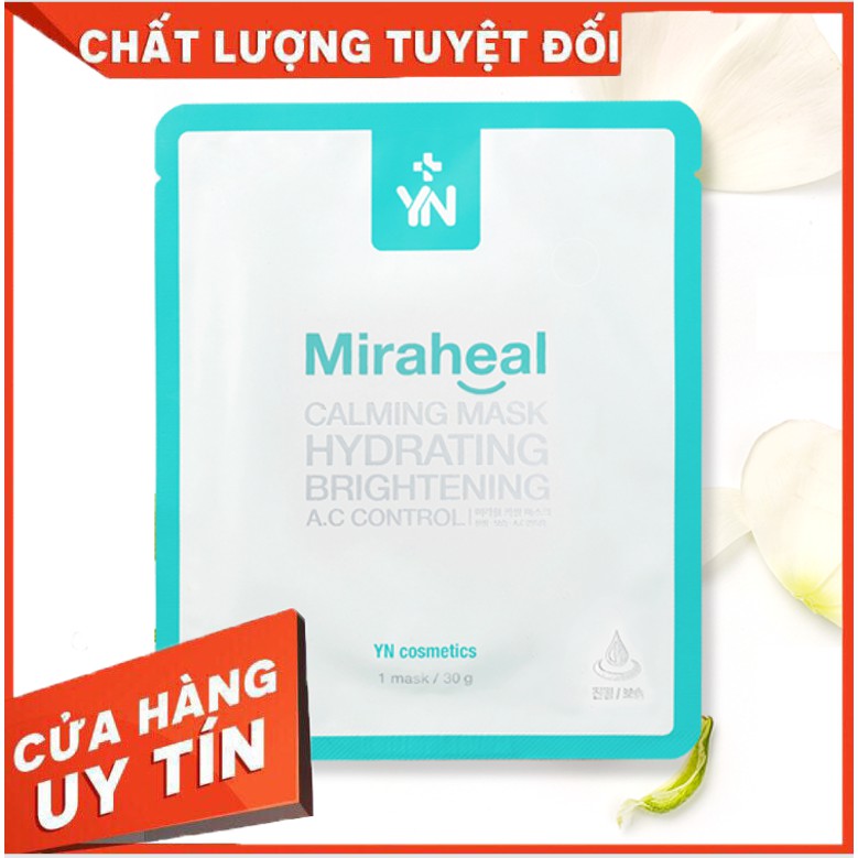 Mặt nạ cấp ẩm và dưỡng trắng da🔥🔥YN MIRAHEAL CALMING MASK 🔥