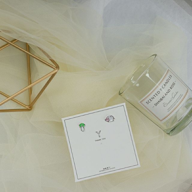 Bông Tai Hình Heo Cải Thảo