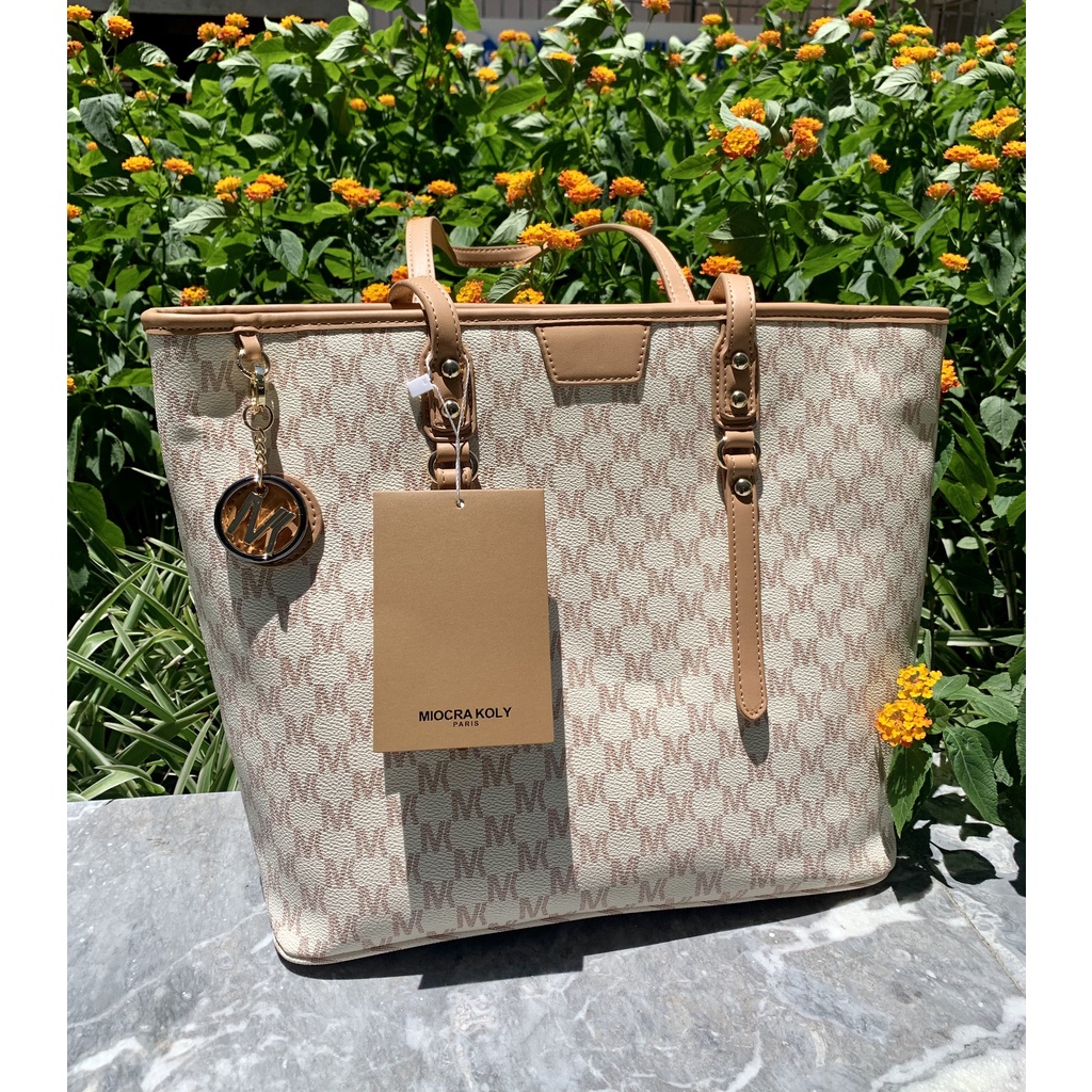 [Sẵn] Túi Tote Nude nữ chính hãng Miocra Koly MK28867