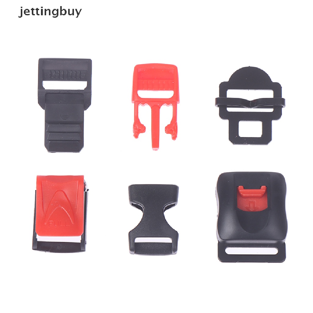 Khóa cài dây đeo cằm JETTING QDD dạng ấn bằng nhựa cho mũ bảo hiểm xe máy